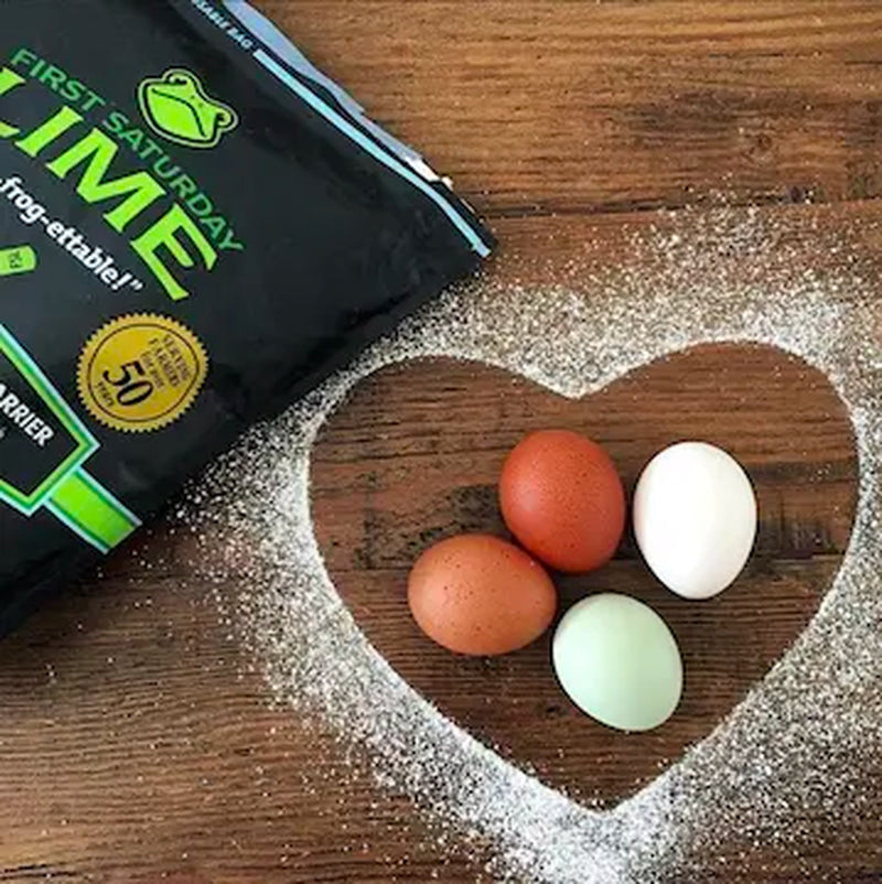 First Saturday Lime: All-Natural Multi-Purpose Insect Repellent & Deodorizer for Homes, Gardens, Yards, and Chicken Coops - Protect Against Ticks and Pests Safely!